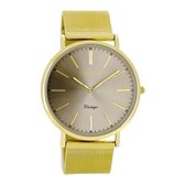 OOZOO Vintage Goud/Grijs horloge C8162 (40 mm)