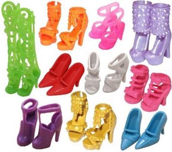 Zelfgenoegzaamheid Moeras Niet ingewikkeld Barbie pop schoenen | bol.com