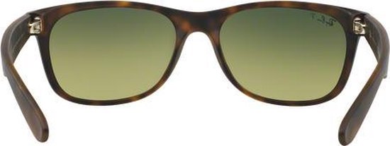 Ray-Ban RB2132 894/76 - New Wayfarer (Classic) - zonnebril - Tortoise / Blauw-Groen Gradiënt - Gepolariseerd - 55mm — afbeelding 4