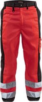 Blaklader Werkbroek High Vis - High Vis Rood/Zwart - C62