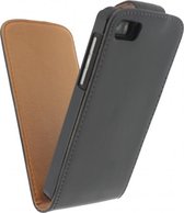 Xccess Leather Flip Case BlackBerry Z10 Black