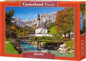 Castorland Ramsau, Germany – Puzzel – 3.000 stukjes – Satijnen afwerking – Perfecte pasvorm – Europese kwaliteit
