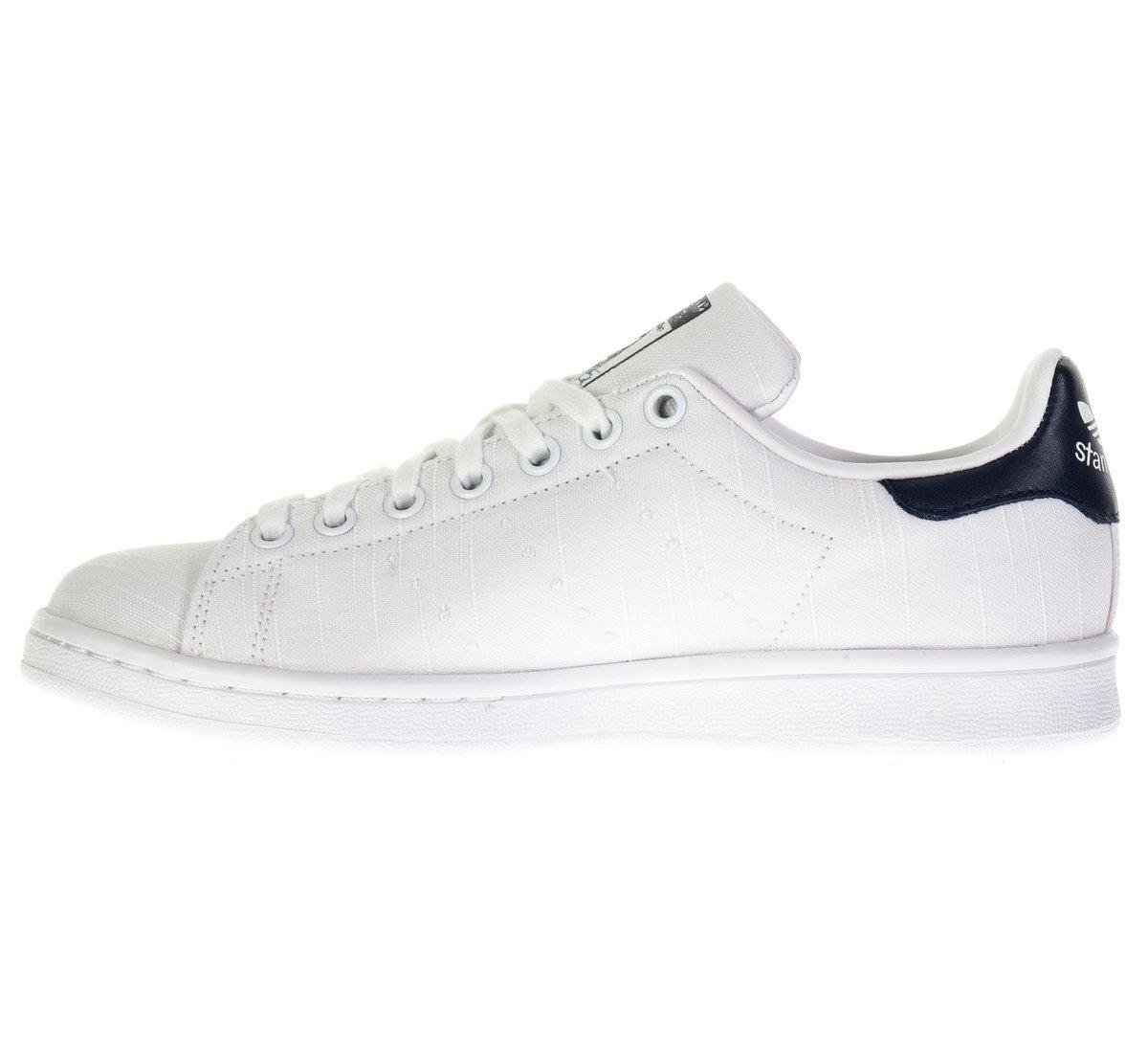 adidas Stan Smith Sportschoenen - Maat 37 1/3 - Vrouwen - wit/blauw |  bol.com