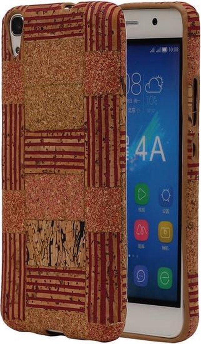 Kurk Design TPU Cover Case voor Huawei Honor Y6 Hoesje Model D