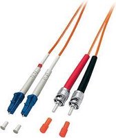 Equip LC/ST 50/125μm 5.0m Glasvezel kabel 5 m OM2 Oranje