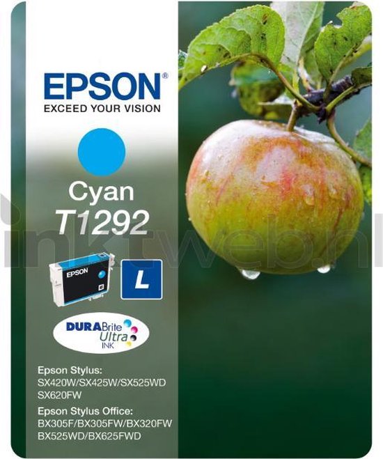 Epson T1292 Inktcartridge Cyaan Bol 7735