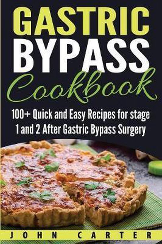 Bariatric Cookbook- Gastric Bypass Cookbook - cover