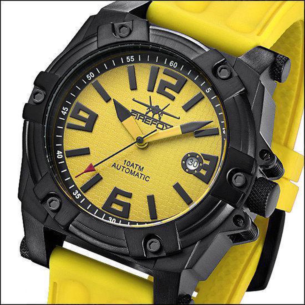 Firefox Automatic Miyota 8215 FFS510-108 - Geel - Horloge - 45 mm -  Automatisch uurwerk | bol.com