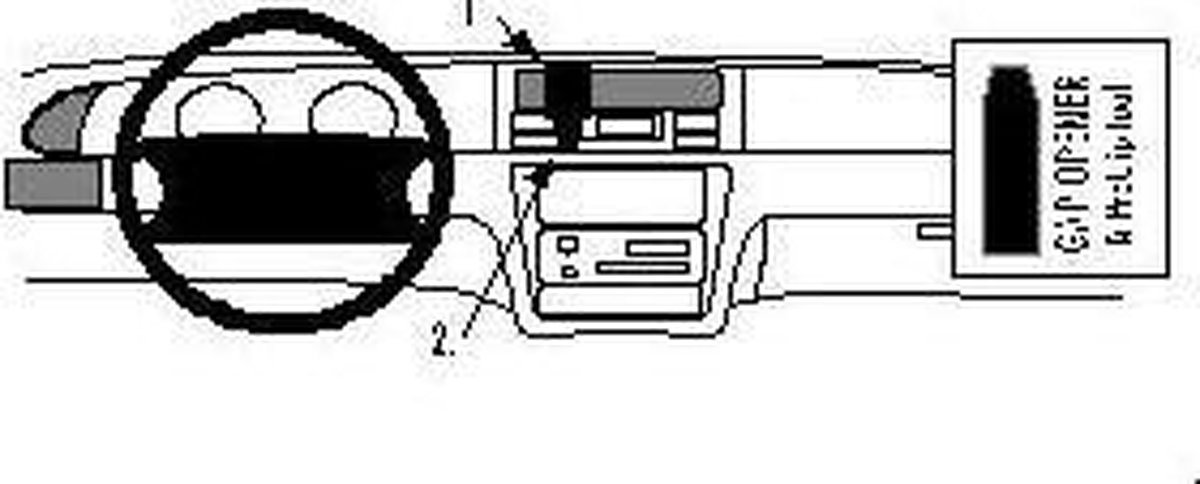 Brodit Proclip Center Mount (852228)