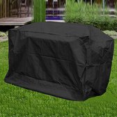 Large Universele BBQ Beschermhoes - Barbecue Grill Hoes Cover - Afdekhoes - 170x61x117cm - Waterproof - Zwart