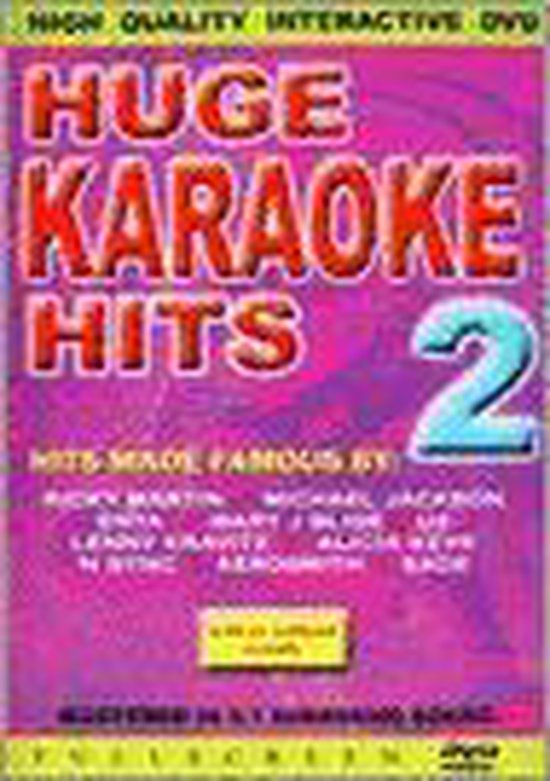 Cover van de film 'Karaoke - Huge Karaoke Hits Vol.2'