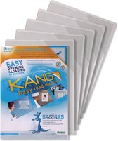 2x Tarifold tview tas met magnetische rug geschikt voor A5 wit, pak a 5 stuks
