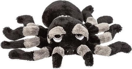 Pluche grijs met zwarte spin knuffel 13 cm - Spinnen insecten knuffels -  Speelgoed... | bol.com