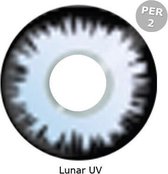 Lunar UV - 3 maanden fun lenzen - Halloween Carnaval Party - MesmerGlow - per 2 - MesmerEyez