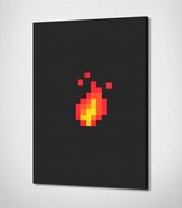 Flame Canvas | 100x70 cm