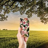 Back Case Xiaomi Redmi 7A TPU Siliconen Hoesje Flowers