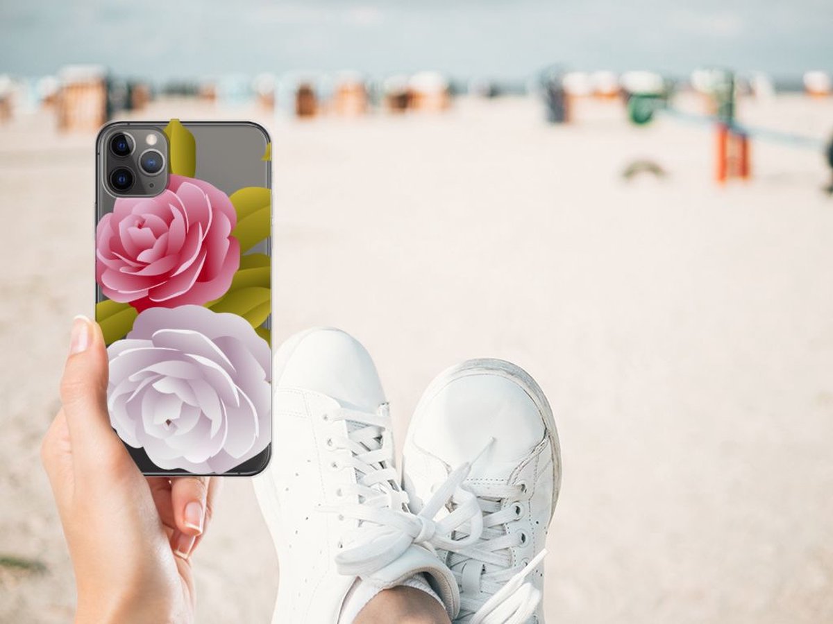 TPU Hoesje voor Apple iPhone 11 Pro Max TPU Case Roses