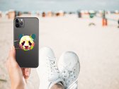 Geschikt voor iPhone 11 Pro Max Telefoonhoesje met Naam Panda Color