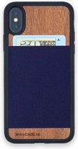 JimmyCASE iPhone XR Wallet Case Dark Blue