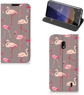 Nokia 2.2 Hoesje maken Flamingo