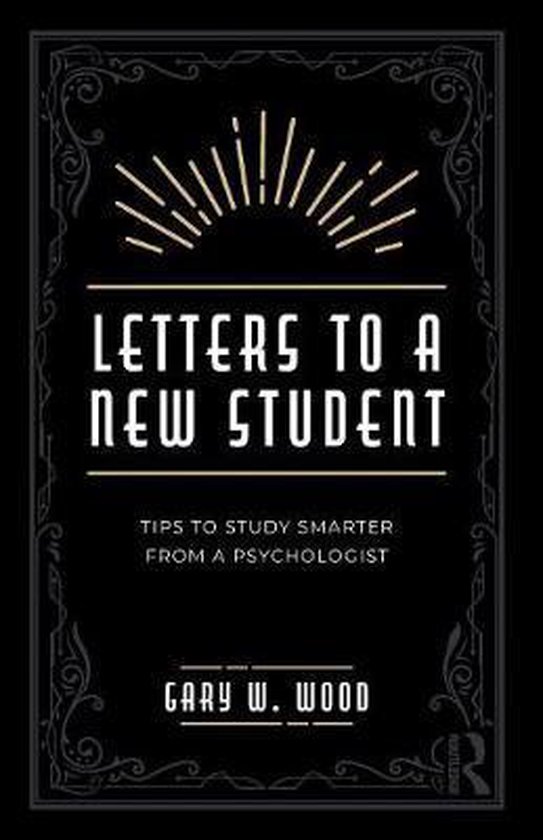 Letters to a New Student - cover