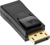 InLine Premium DisplayPort 1.2a naar HDMI 2.0 adapter (4K 60 Hz) / zwart