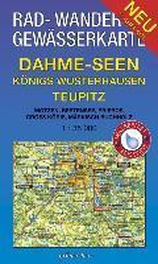 Dahme-Seen: Königs Wusterhausen, Teupitz 1 : 35 000 Rad-, W ... - cover