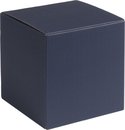 Coffrets cadeaux carton carré-cube 12x12x12cm BLEU FONCÉ (100 pièces)