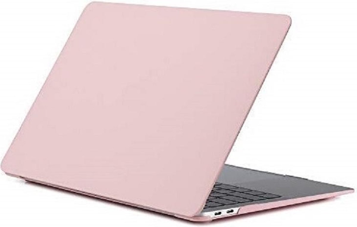 Macbook Case voor New Macbook Air 2018 13 inch (A1932) - Laptopcover - Matte Baby Soft Pink