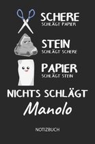 Nichts schl gt - Manolo - Notizbuch