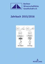 Jahrbuch der Berliner Wissenschaftlichen Gesellschaft e.V. 37 - Jahrbuch 2015/2016