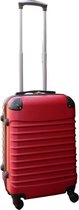 Travelerz handbagage koffer met wielen 39 liter - lichtgewicht - cijferslot - rood
