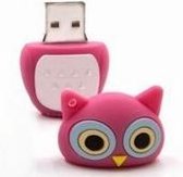 Roze Uil  - USB-stick - 8 GB