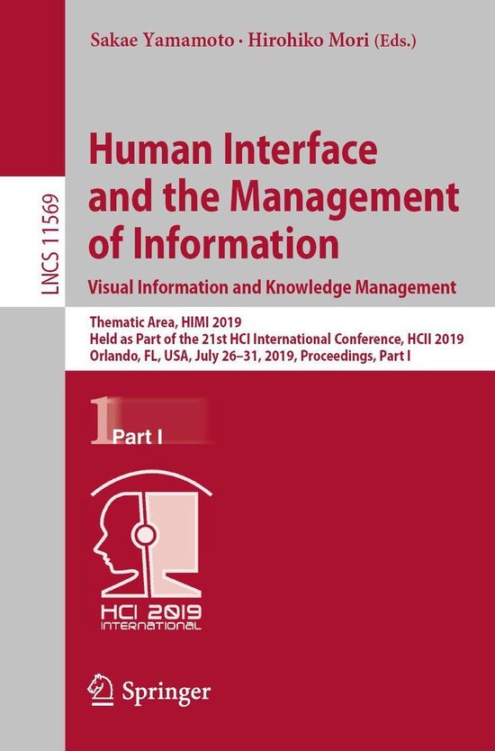 Springer Nature Proceedings Computer Science 1 - Human Inter ... - cover