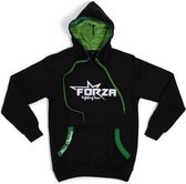 FORZA TRAINING HOODIE - ZWART / GROEN