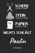 Nichts schl gt - Paulin - Notizbuch