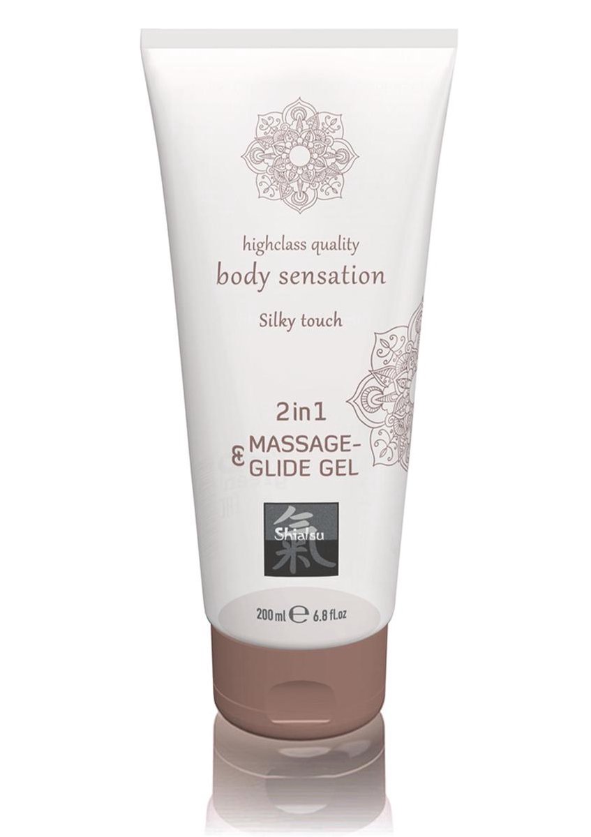 Goedkoopste Shiatsu Massage- & Glide Gel 2 In 1 - Silky Touch