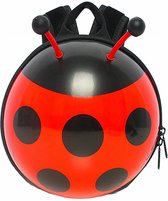 Peuterrugzak Lieveheersbeestje (Rood-Tuigje)
