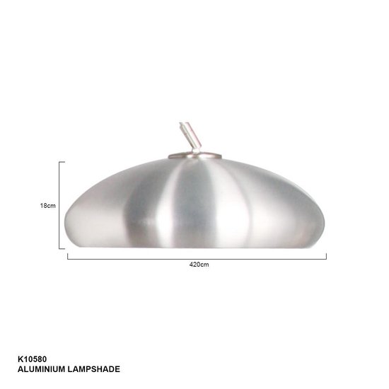 Steinhauer - Lampenkap Rond 42 - Aluminium | bol.com