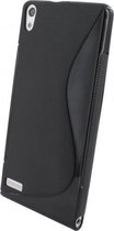 Mobiparts S-Shape TPU Case Huawei Ascend P6 Black