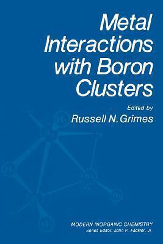 Metal Interactions With Boron Clusters - cover