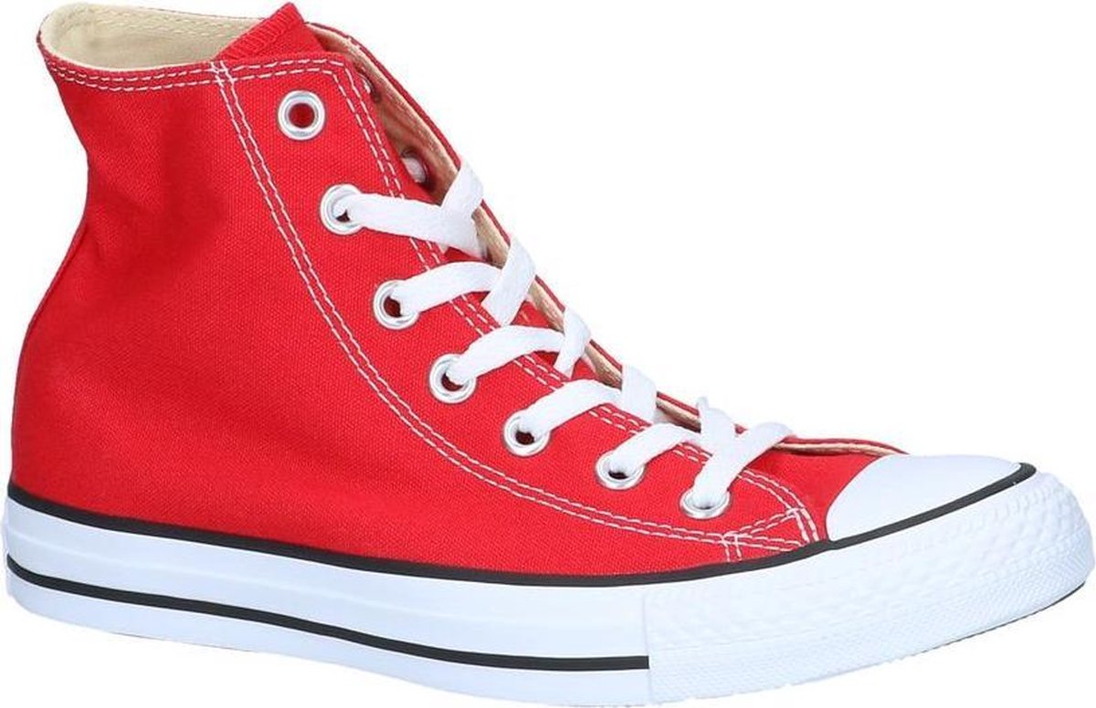 Converse - Chuck Taylor All Star HI - Rode Schoenen - 41 - Rood | bol.com
