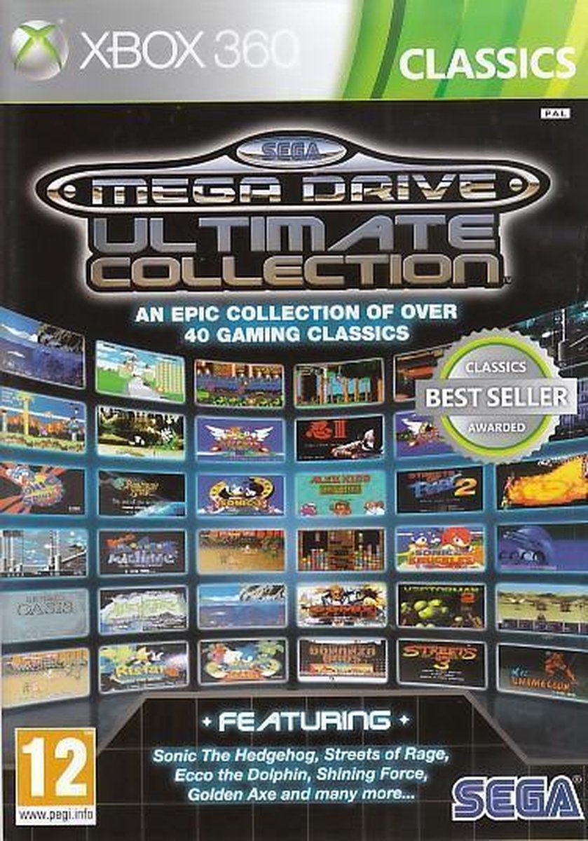 SEGA Mega Drive Ultimate Collection Standard Multilingue Xbox 360 | Jeux |  bol.com