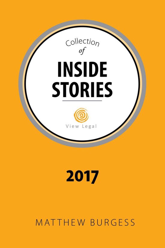 Collection of Inside Stories 2017 - cover