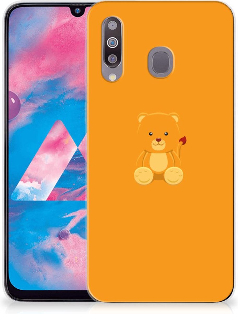 Samsung Galaxy M30 Telefoonhoesje met Naam Baby Beer