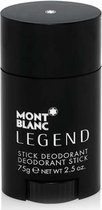 MULTI BUNDEL 4 stuks Montblanc Legend Deodorant Stick 75g