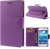 Goospery Sonata Leather hoesje Samsung Galaxy Grand i9080 i9082 paars