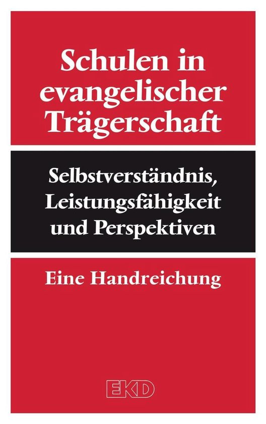 Schulen in evangelischer Trägerschaft - cover