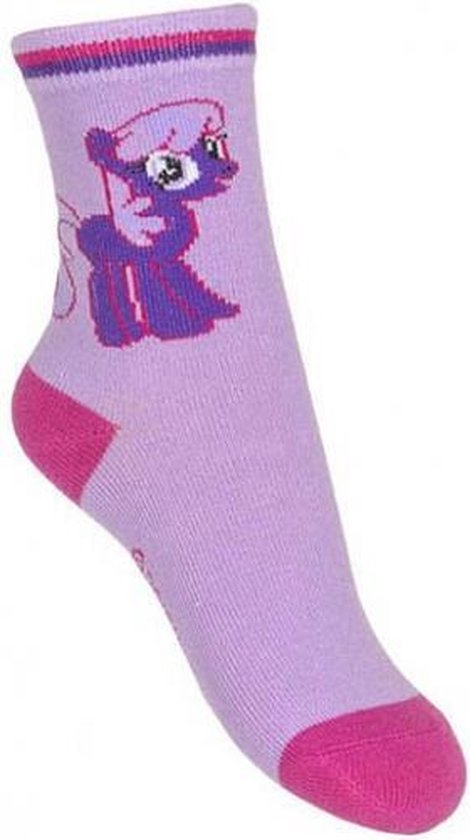 Kindersokken My Little Pony lila 19/22 - Cartoon sokken voor meisjes