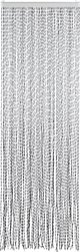 Arisol Vliegengordijn - 100x220 cm - Zilver/Zwart